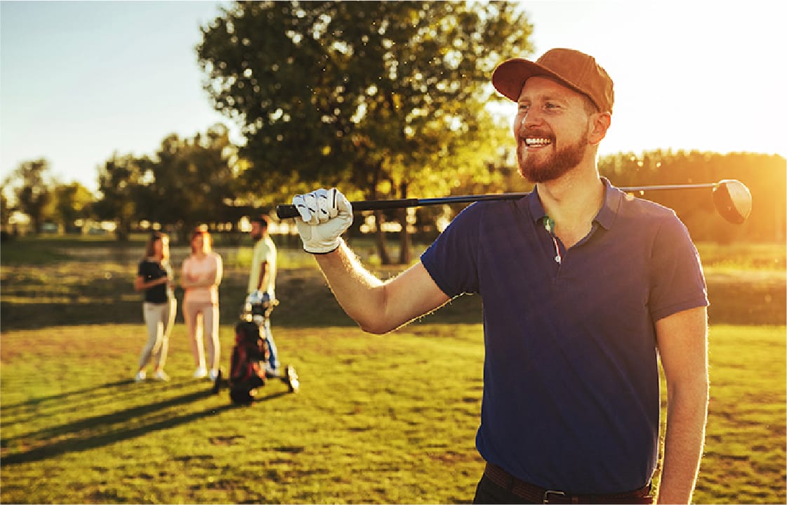 ゴルフやアウトドアスポーツの「ムラ焼け」をなおしたい。